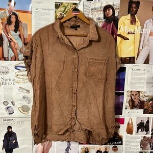 Casual Women’s Button Down Tee